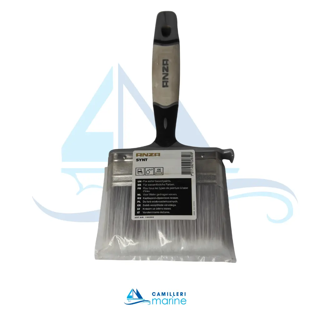 ANZA SYNT PAINT BRUSH WHITE FOR WATER BASED PAINTS 70MM