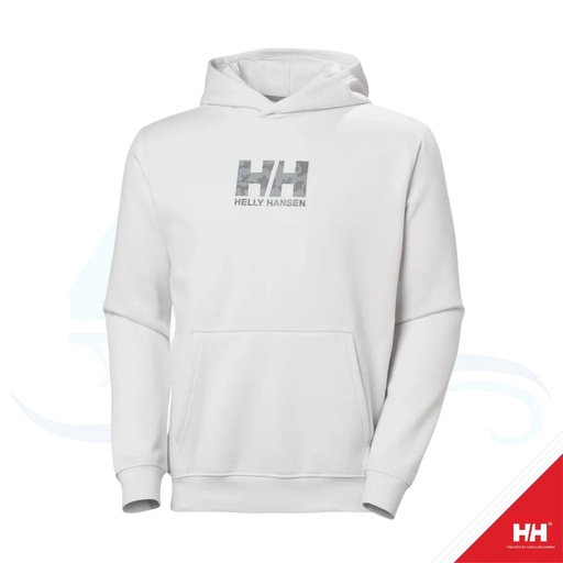 COTTON FLEECE GRAPHIC HOODIE